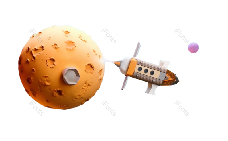 科技图片,科学元素,插画PNG,天空卡通免抠素材